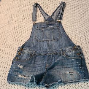 Overall shorts